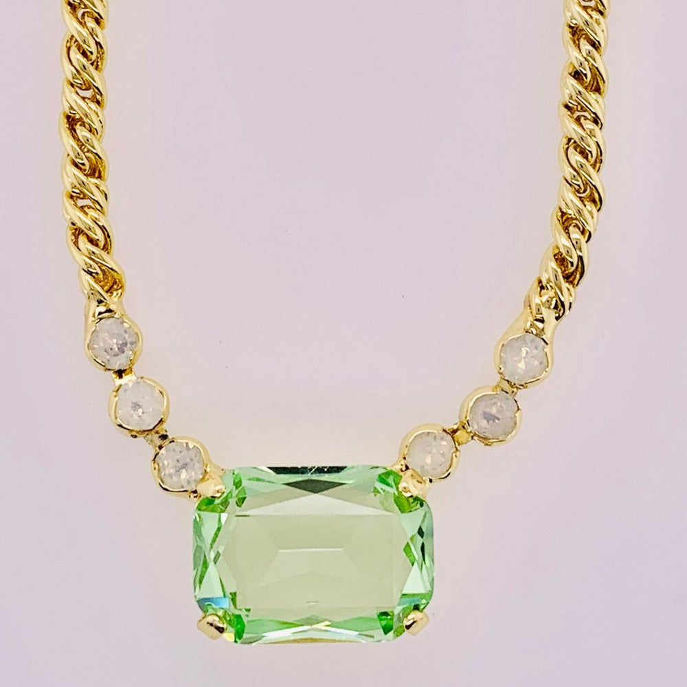 Kathleen Studded Pendant Necklace