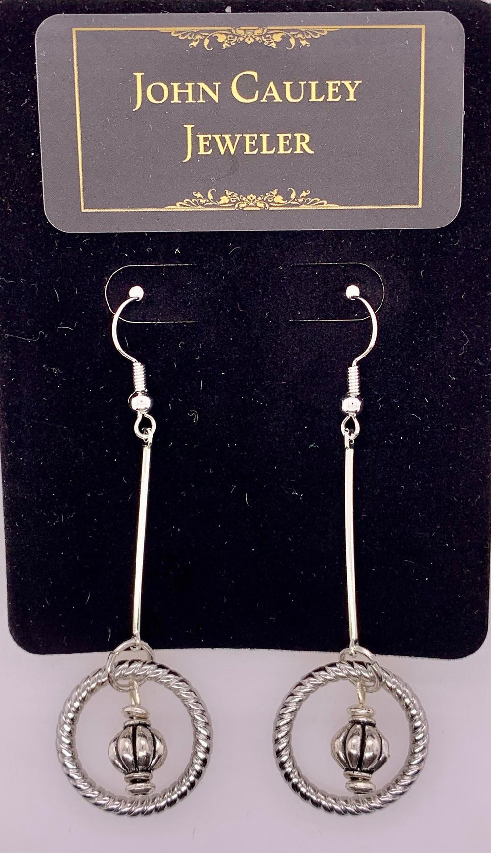 Vertical Bar Dangle Fashion Earrings