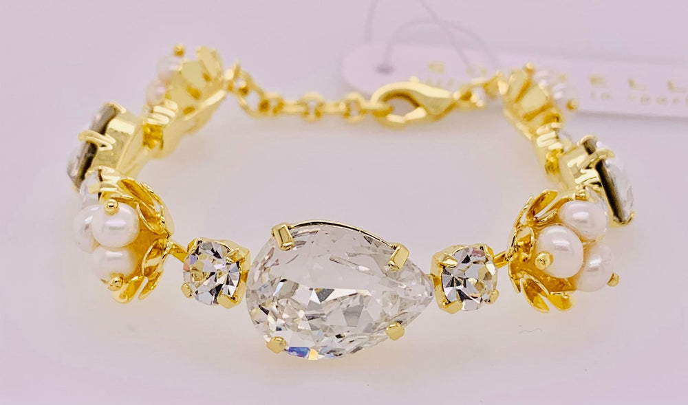 Nesta Pear Tennis Bracelet