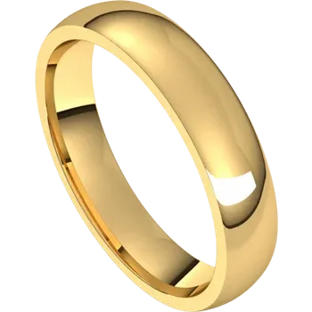 14K Yellow Gold 5MM Band