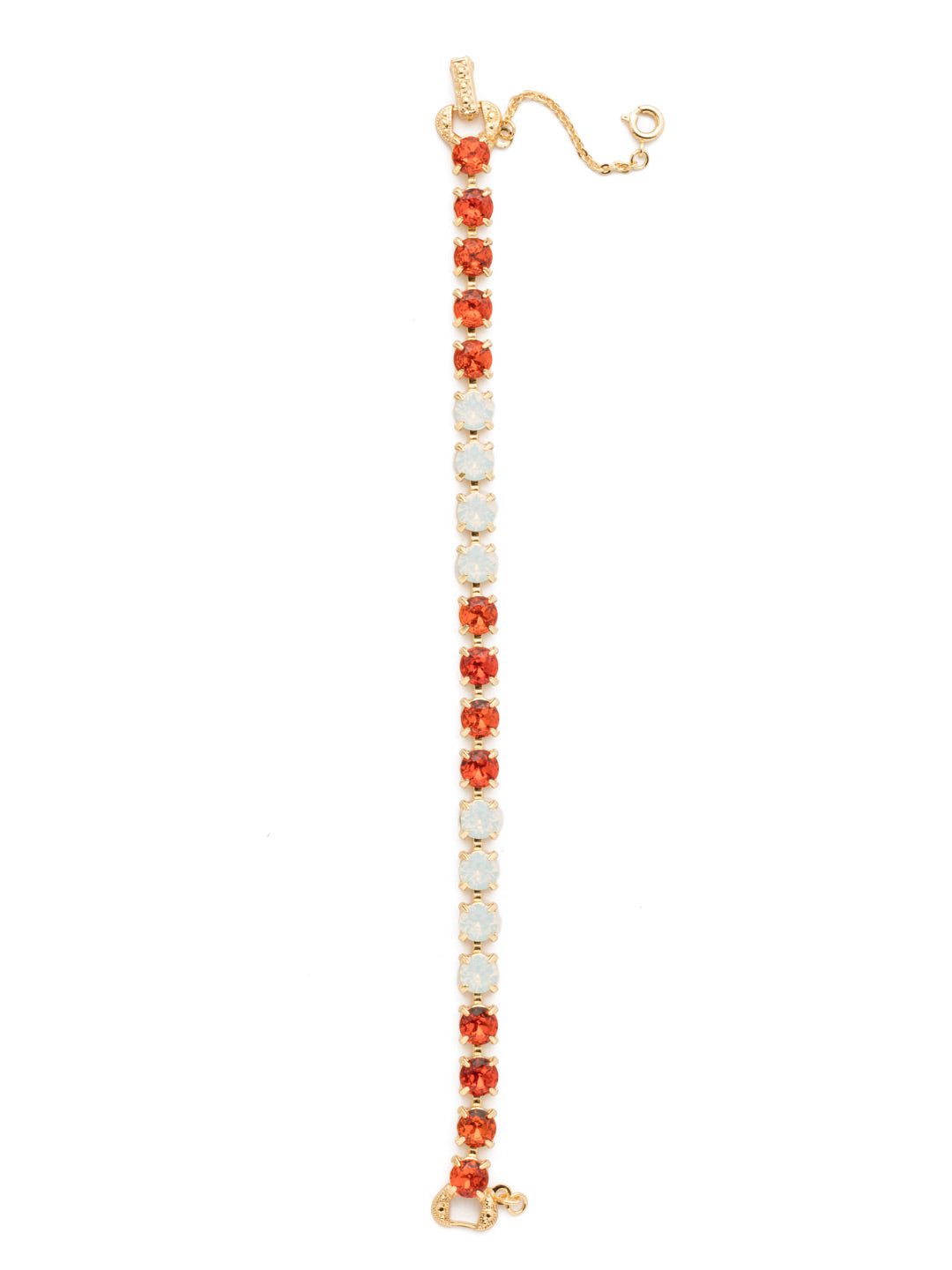 Repeating Round Tennis Bracelet