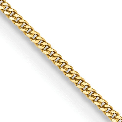 14K Yellow Gold Pendant Chain