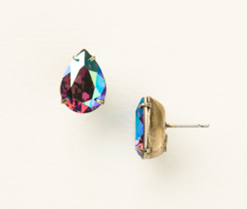 Classic Teardrop Post Earring