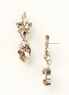 Sorrelli Crystal Cluster and Pear Drop Dangle Earrings