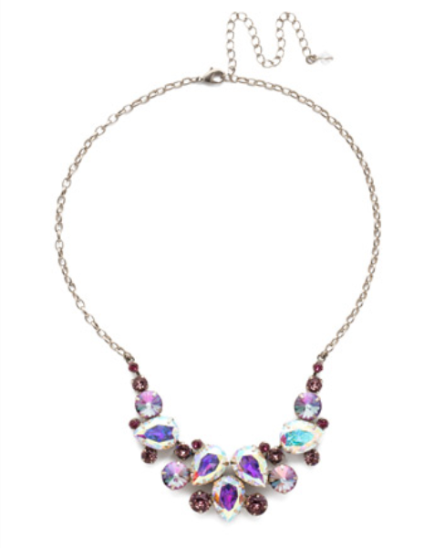 Nested Pear Statement Necklace