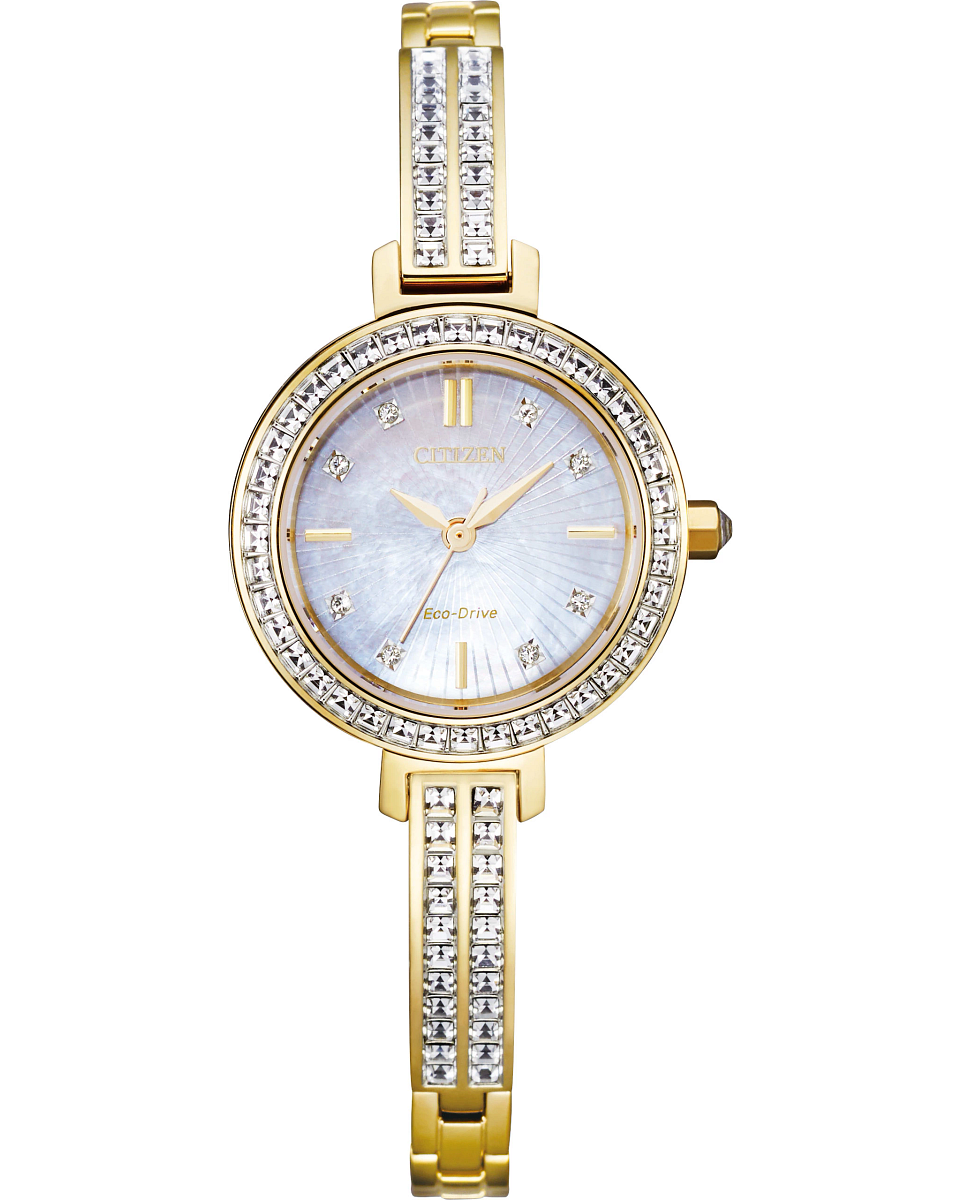 LADIES SILHOUETTE CRYSTAL CITIZEN WATCH