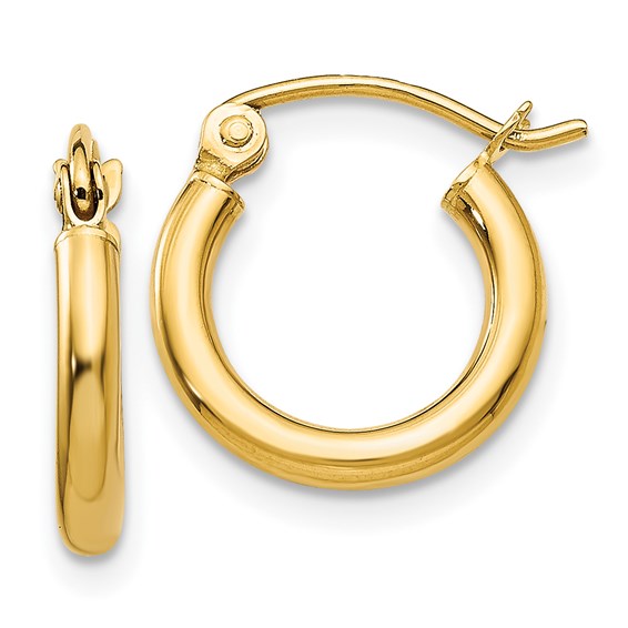 14K Hoop Earrings