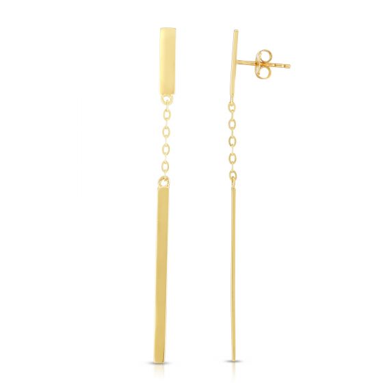 14kt Gold Dangle Earring