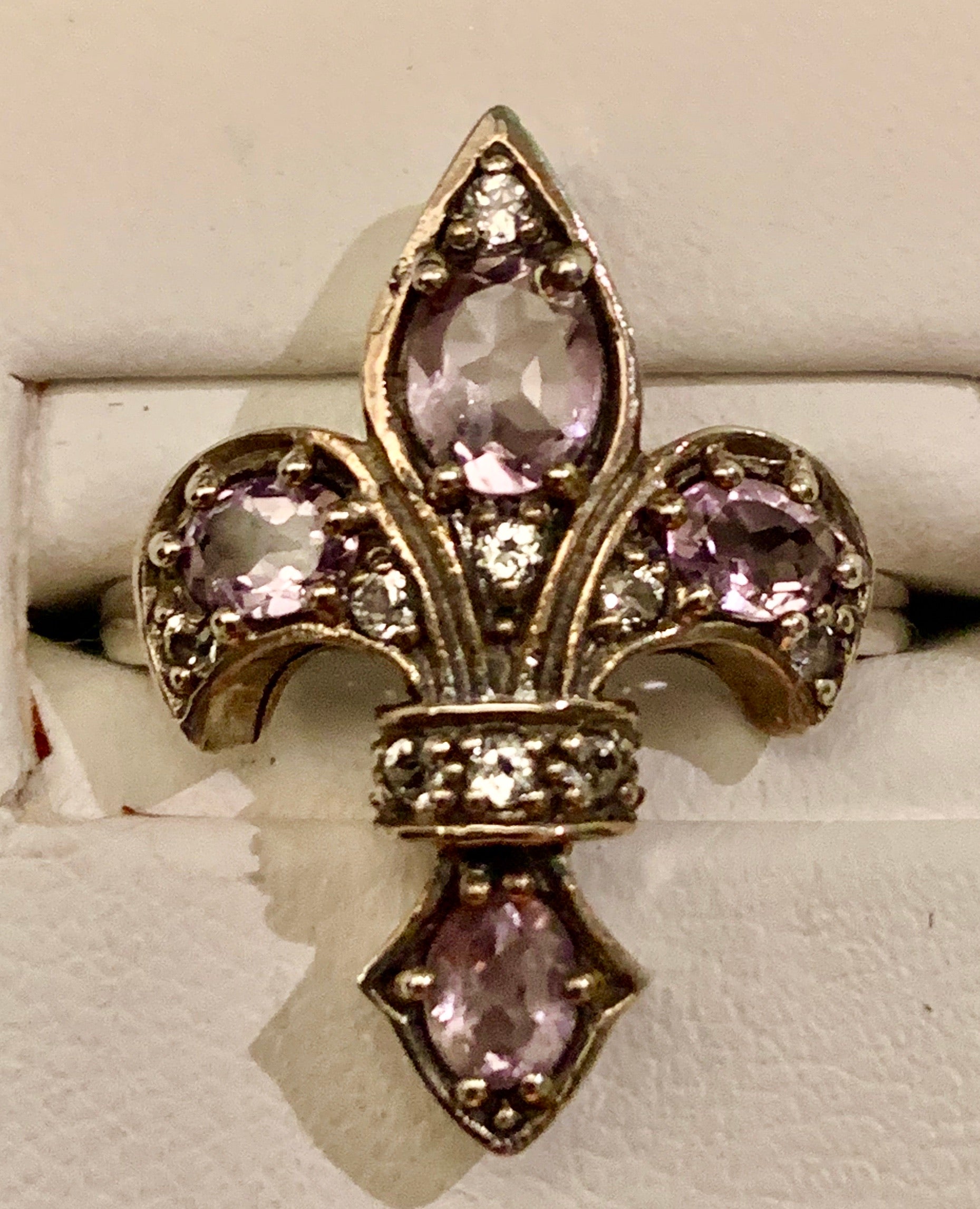 Sterling Fleur de Lis Ring