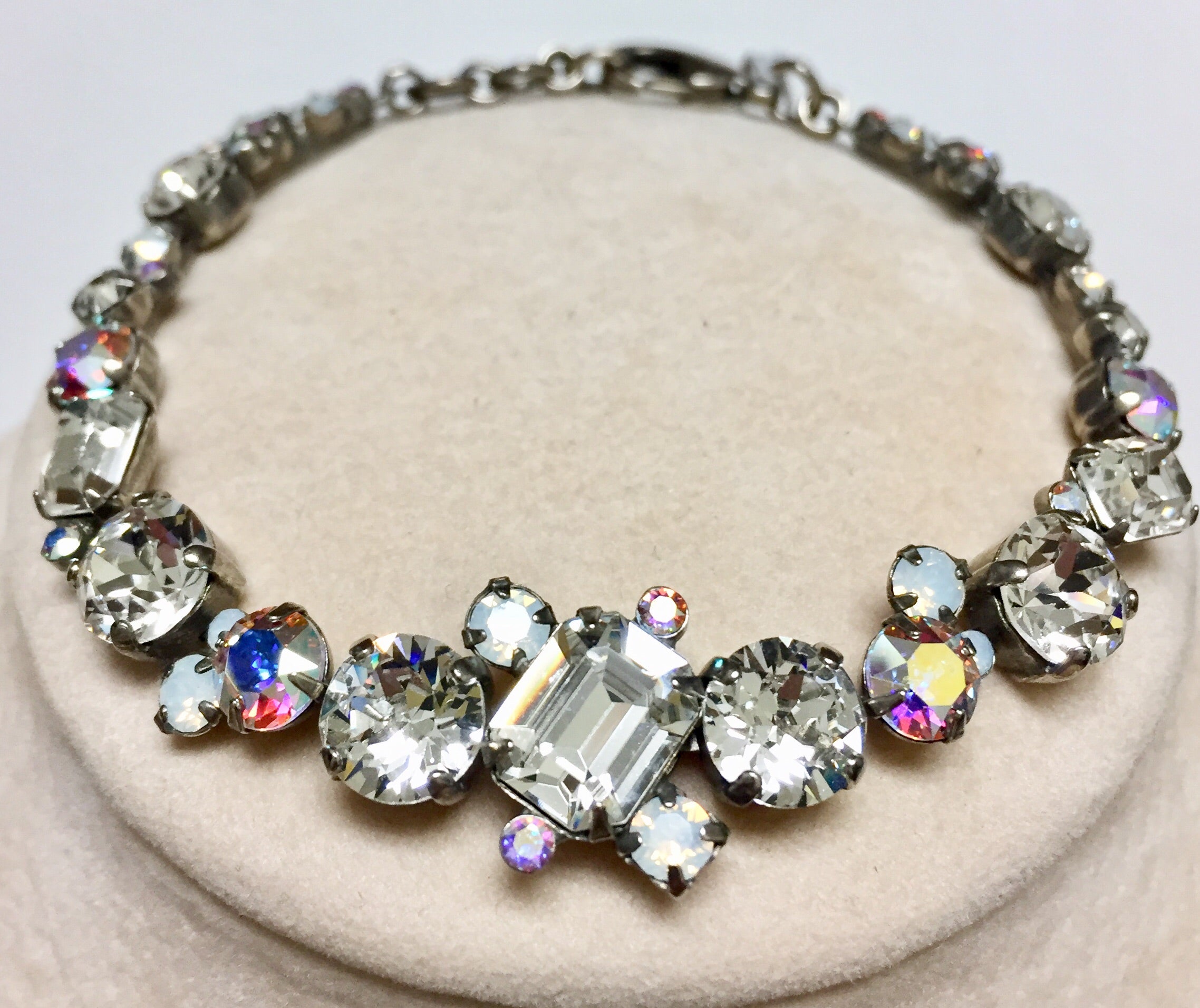 Sorrelli Classic Multi-Cut Crystal Line Bracelet