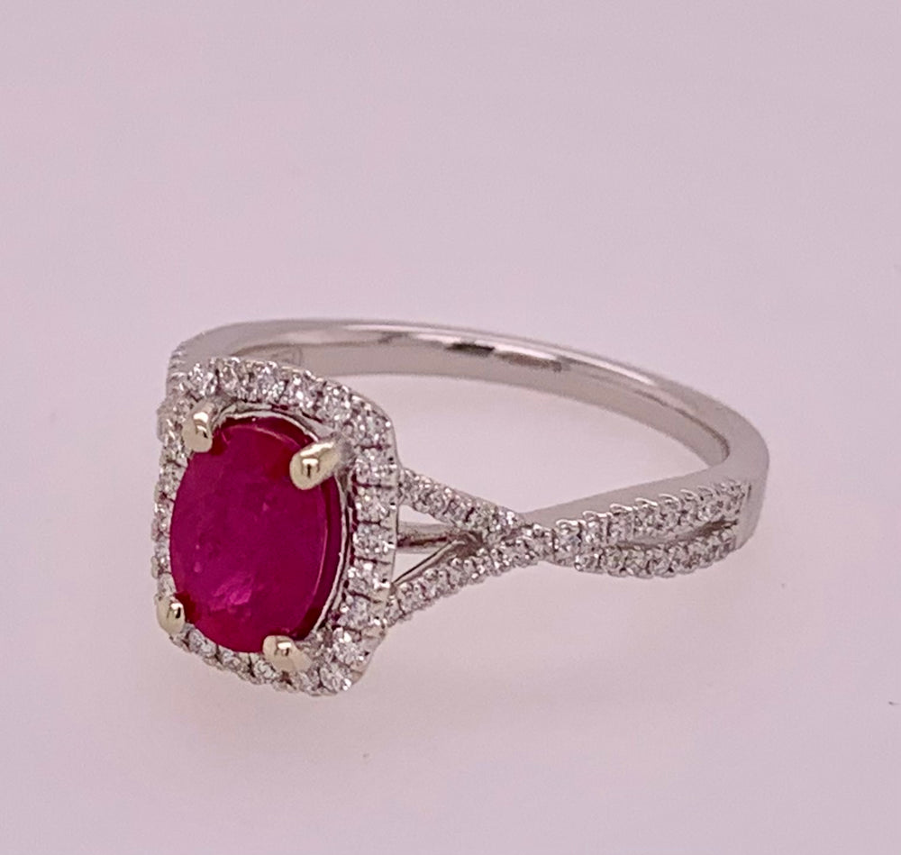 Diamond & Ruby Ring