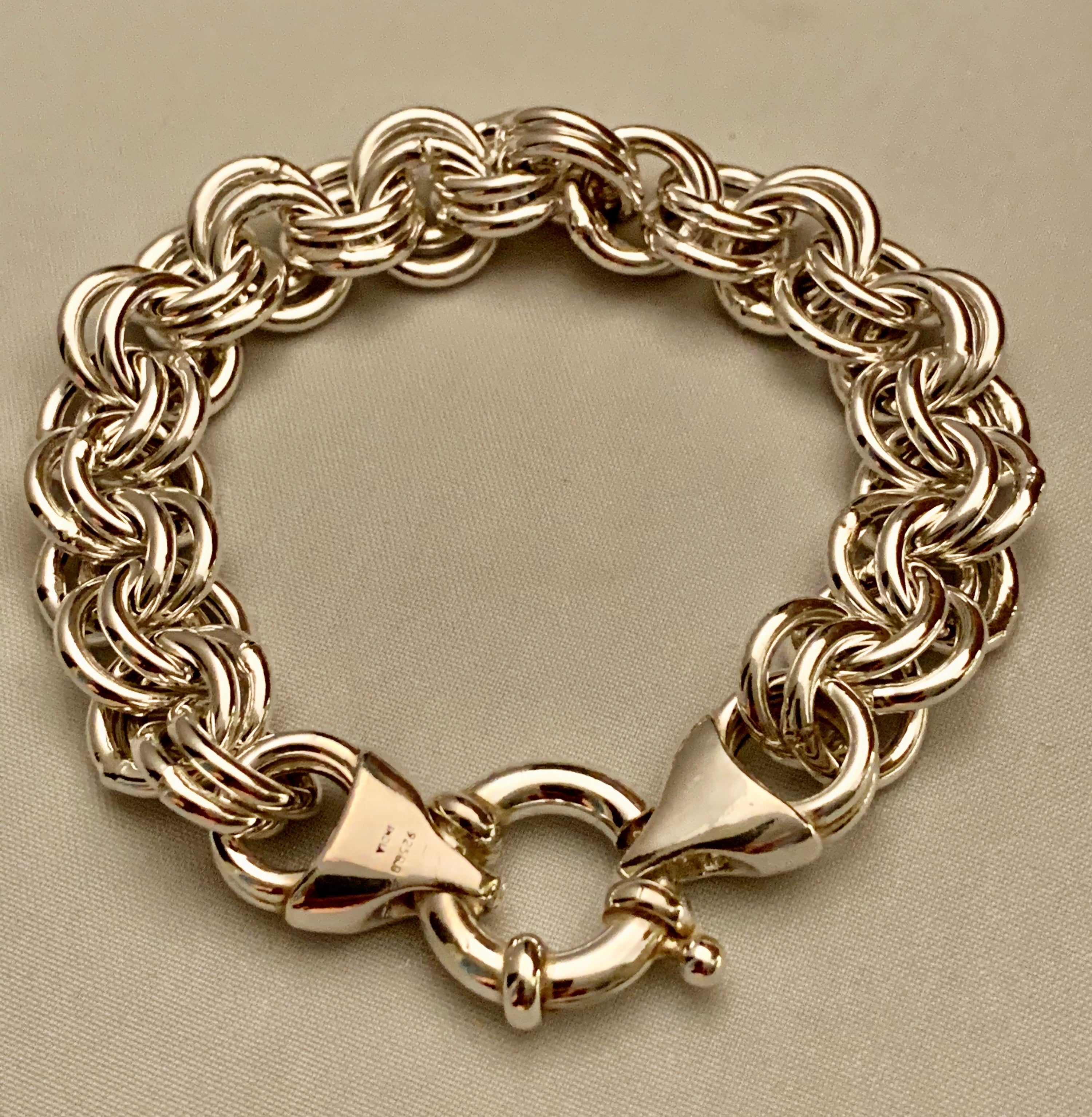 Sterling Silver Link Bracelet