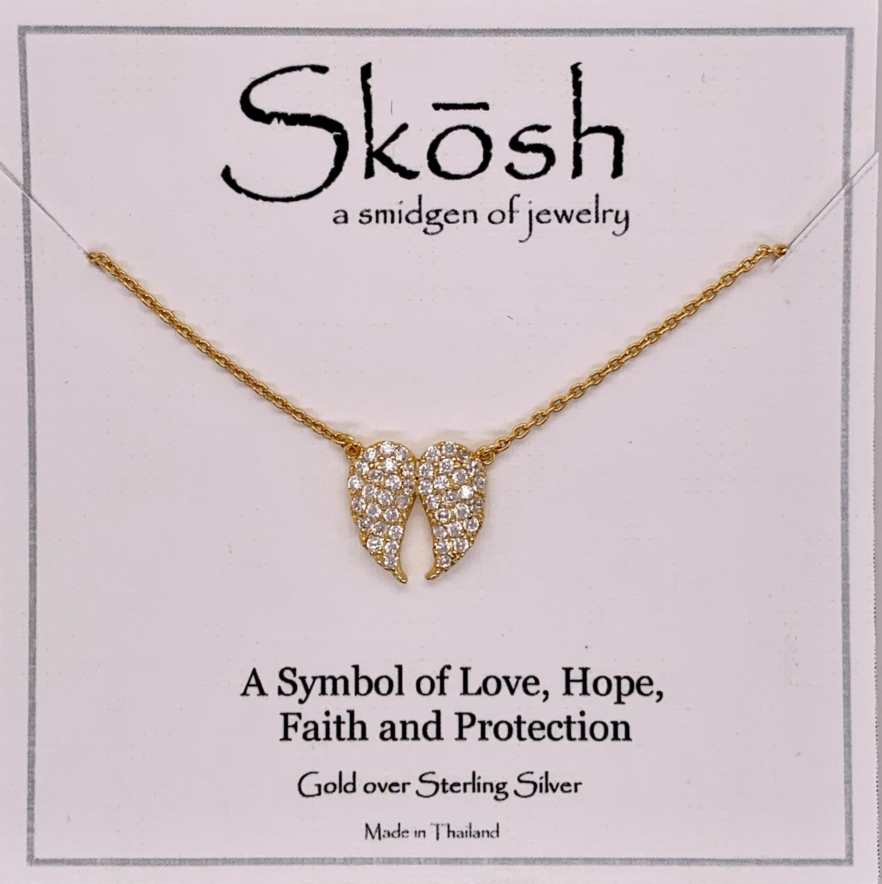 Skosh Pendant Angel Wings