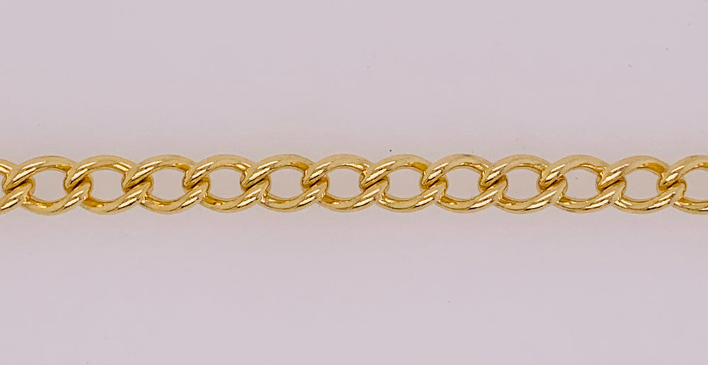 14K Gold Filled Curb Chain