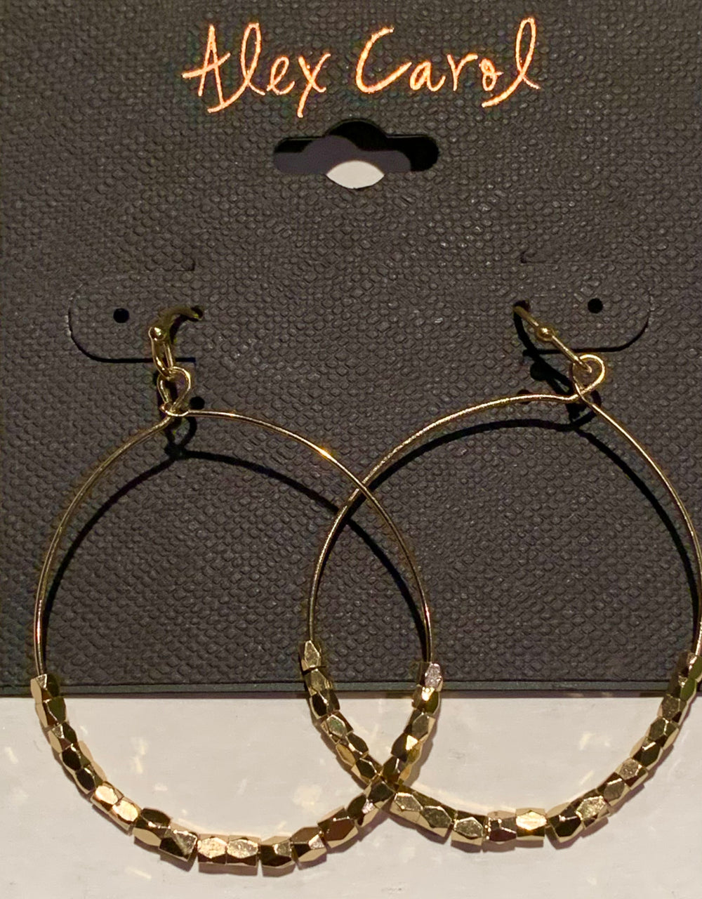 Alex Carol Circle Hoop Earrings