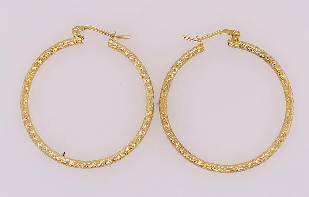 Ultra Vermeil Hoop Earrings