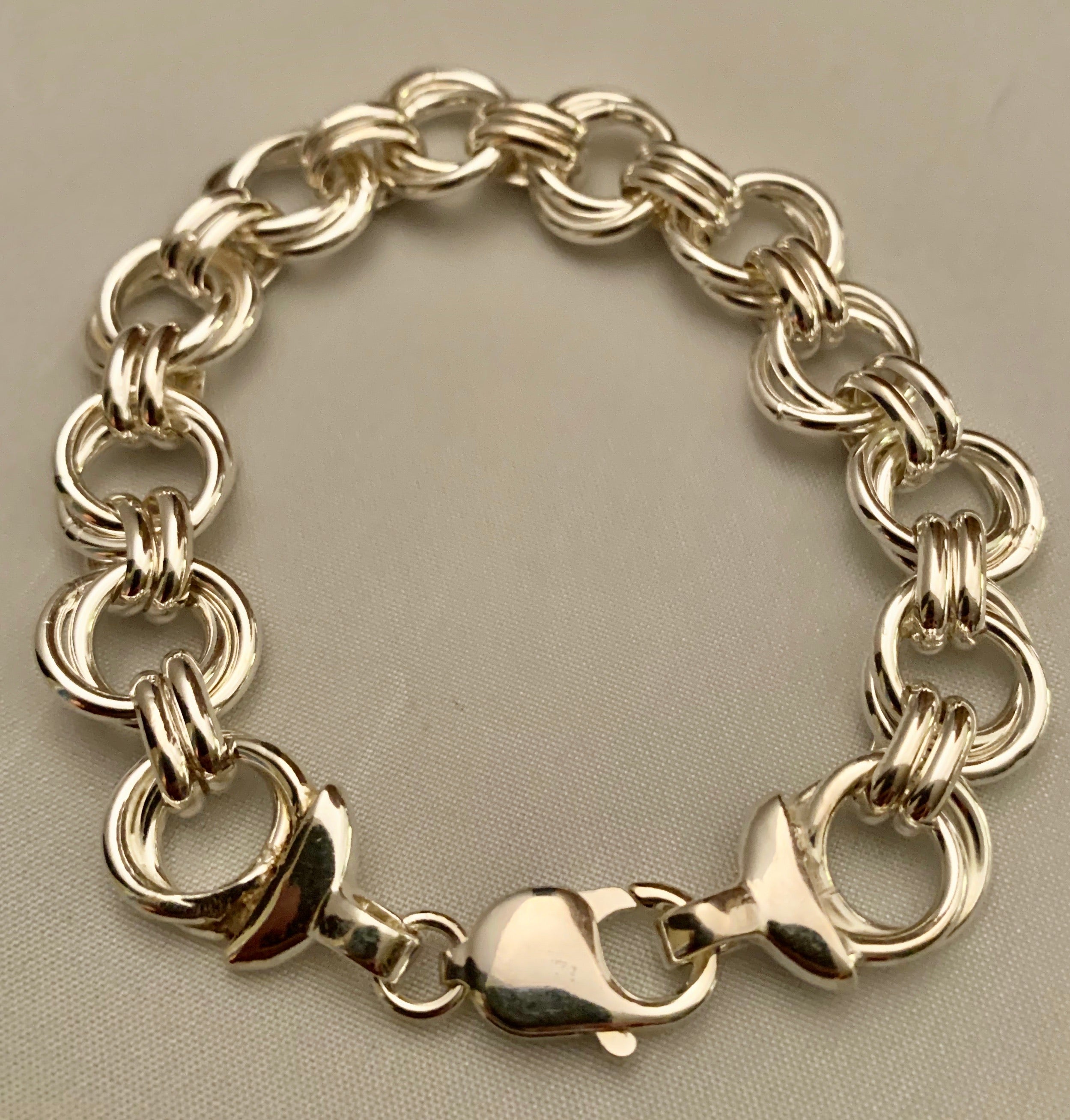 Sterling Silver Link Bracelet