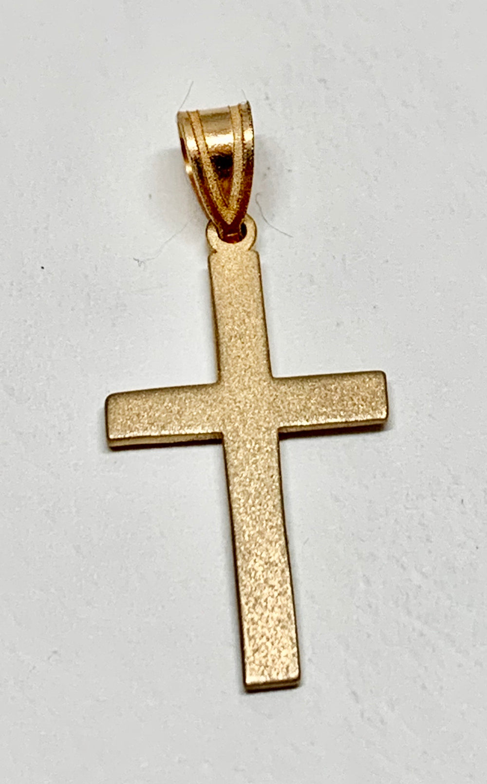 14K Cross Pendant Charm