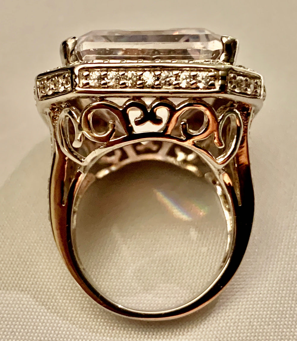 Sterling Silver CZ Ring