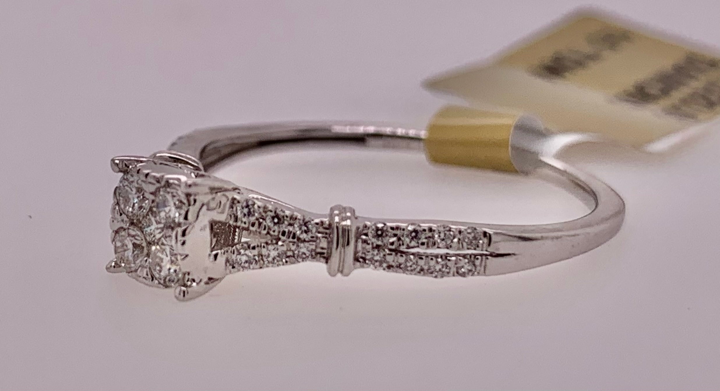 14K Vintage Style Engagement Ring