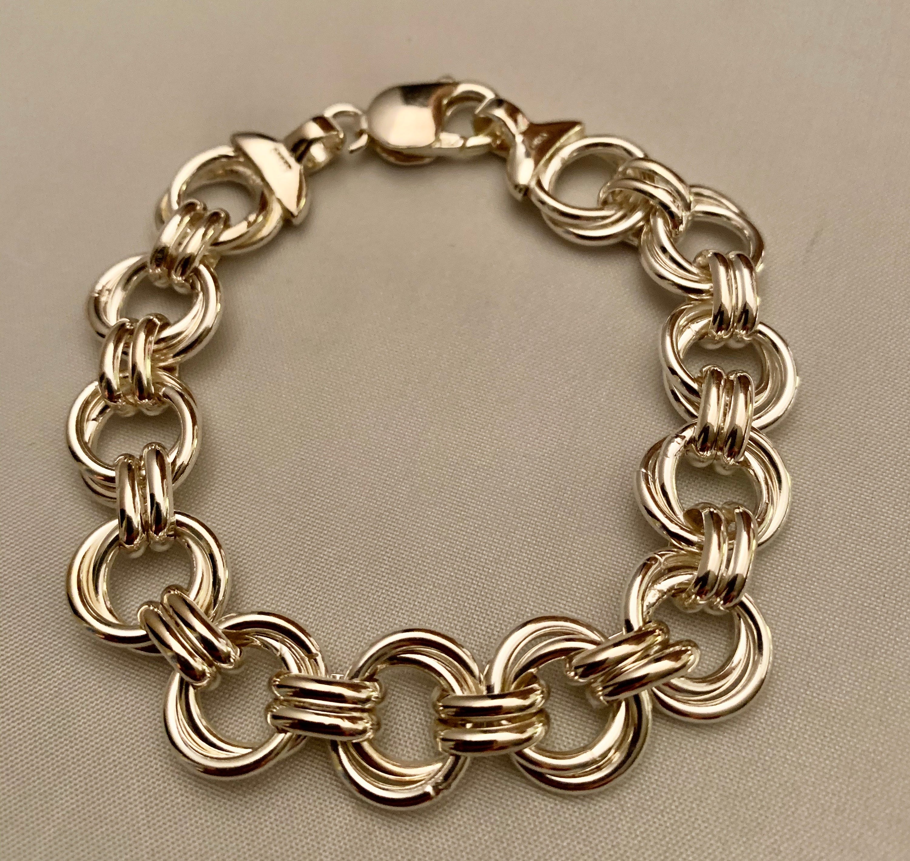 Sterling Silver Link Bracelet