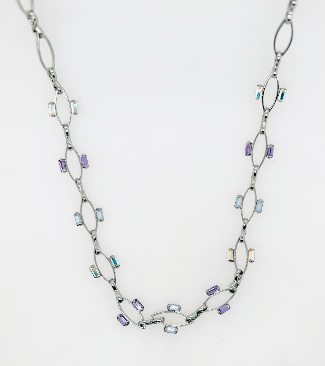 Violette Petite Tennis Necklace