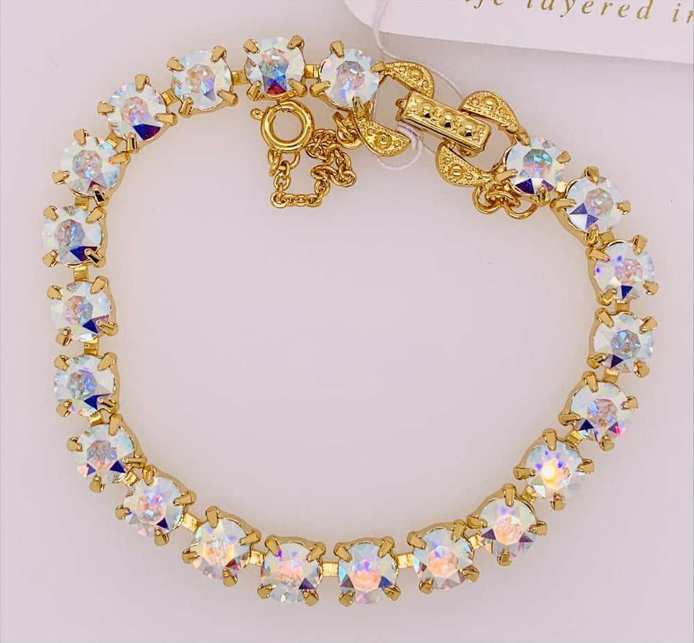 Repeating Round Tennis Bracelet